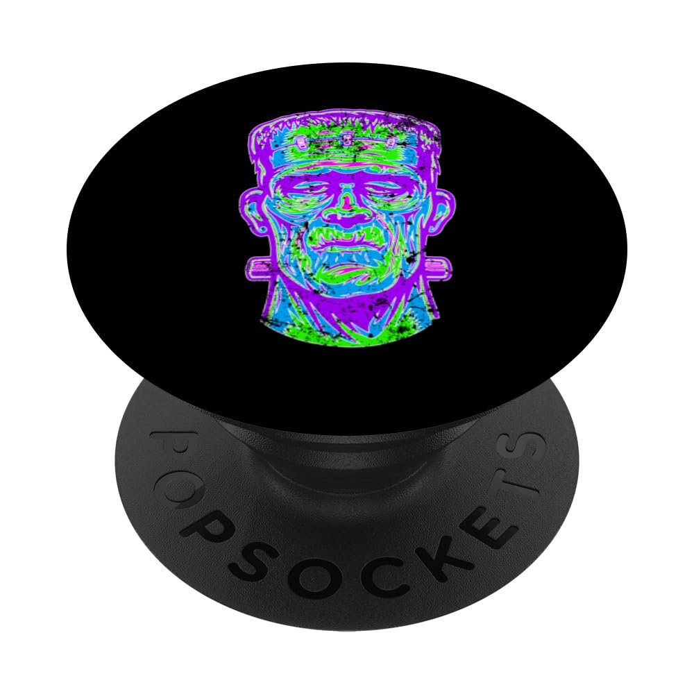 Retro Vintage Bright Frank Cute Halloween The Doctor Monster PopSockets Swappable PopGrip
