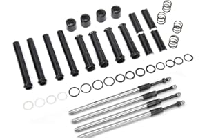 GENERIC TIGERSGATE Black Quicker Pushrod Kit with Covers for Harley 1999-2017 Twin Cam Models (Excludes 2017 Touring)