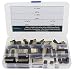 Didamx 120Pcs 2.54MM 6Pin 8Pin 10Pin 10MM Long Needle Female Pin /Double Row 3-Pins Header Strip Stackable Header for arduino
