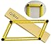 QrBxa Scale Ruler Template Tool Measures All Angles and Forms Angle Ruler for Handymen, Builders, Craftsmen