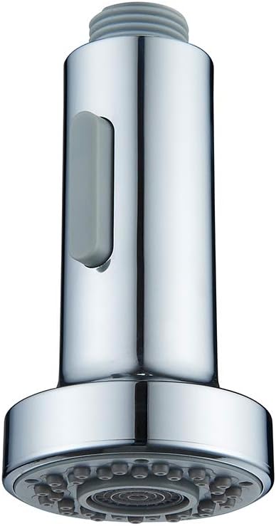 Heable Replacement Kitchen Tap Pull Out Spray Shower Head 2 Function Chrome G1/2