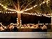 Outdoor String Lights with Edison Vintage Dimmable 11S14 Bulbs, SHINE HAI Commercial & Industrial Grade Light String, 10 Dropped Sockets, Weatherproof, Perfect for Patio Cafe Umbrella Bistro Yard-14Ft