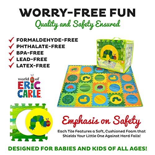 4 Hungry+Caterpillar+Puzzle+Non+Toxic+Playmat