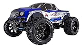 Redcat Racing Volcano EPX PRO Brushless Electric Truck, Blue/Silver, 1/10 Scale