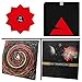 Heat Transfer Vinyl Red, Iron on HTV Vinyl Sheets for T Shirts Fabric Clothing for Cricut Silhouette Cameo and Other Cutter Machines (by Amshn)