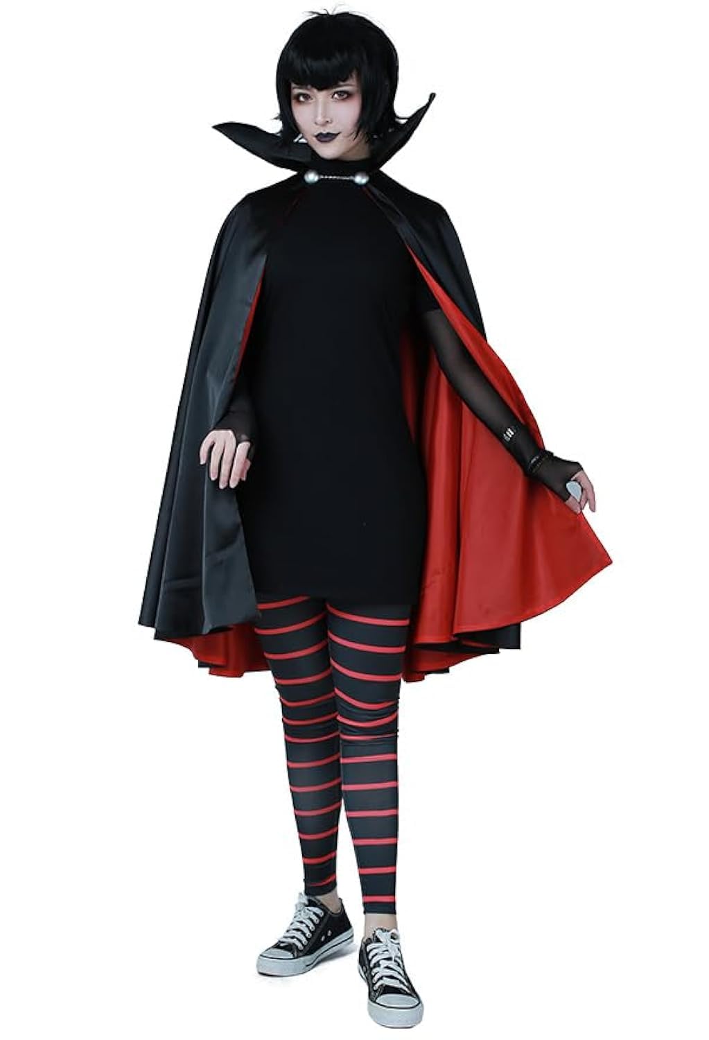 Cosplay.fm Women's Vampire Costume Halloween Costume With Cape (XL)