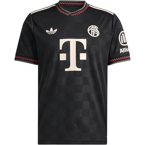 Amazon.com: adidas Bayern Munich Third Jersey 25/26 (Black/Olive