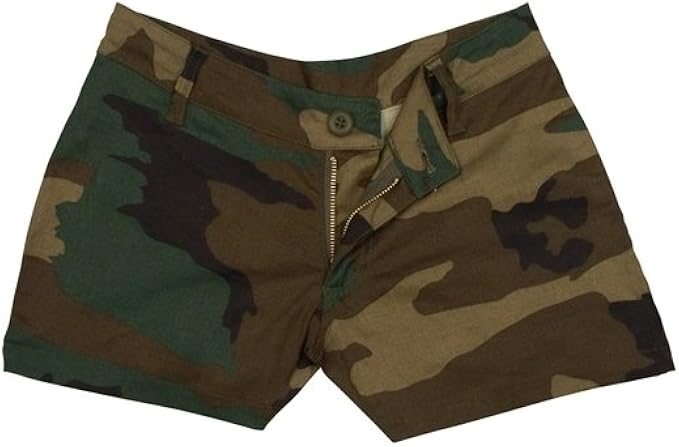 Womens Camo Shorts (XS) Clothing