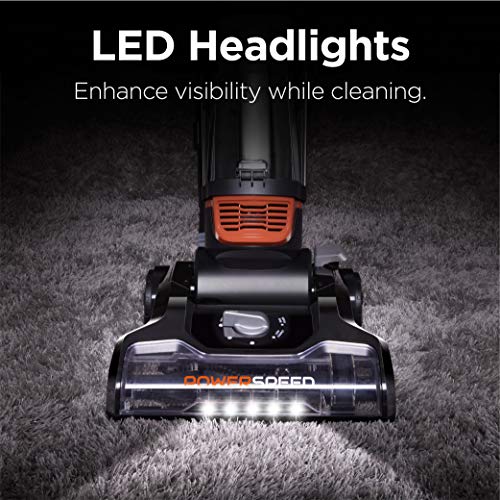 eureka PowerSpeed Turbo Spotlight Lightweight Upright Vacuum Cleaner