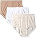Warner's Women's Blissful Benefits No Muffin Top 3 Pack Brief Panty