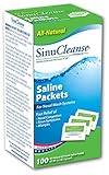 Sinu Cleanse Saline Nasal Care Refills, 100 Count