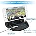 Phone Holder for Car, Besiva Car Phone Mount Silicone Phone Car Dashboard Car Pad Mat Various Dashboards, Anti-Slip Desk Phone Holder Compatible with iPhone, Android Smartphones, GPS