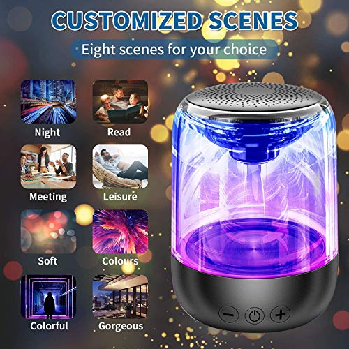 Portable Bluetooth Speaker, Mini Pocket Size Man Gadget, True Wireless Stereo Speaker with