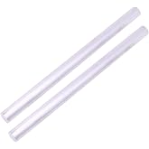 2 Pieces of 3/4" X3/4" 6061 Aluminum Round Rod 12" Long,T6511, Extruded, 0.75" Diameter