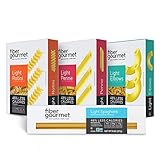 Fiber Gourmet Pasta Variety Pack, 1 8oz Box Each of