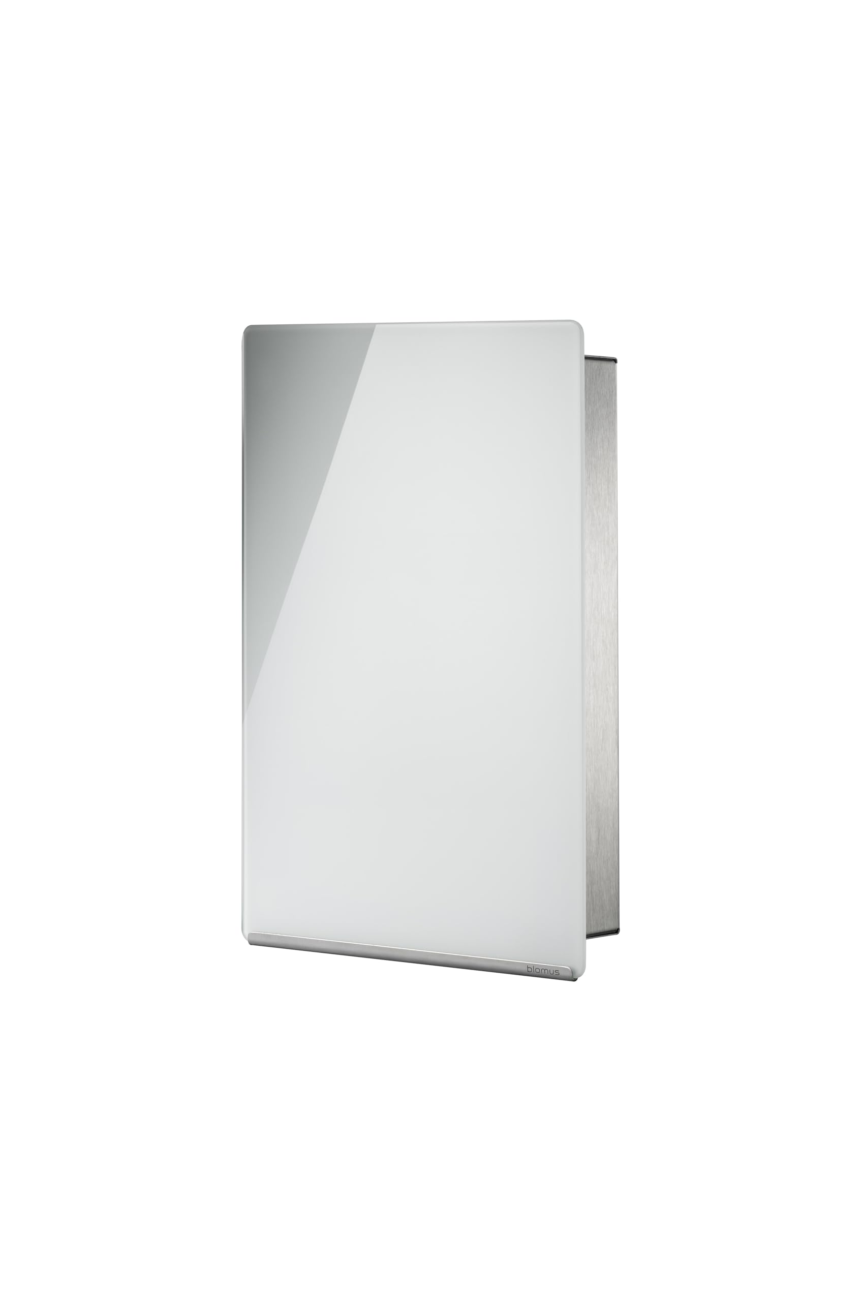 blomus Key Box/Glass Magnet Board, white, sm, upright VELIO