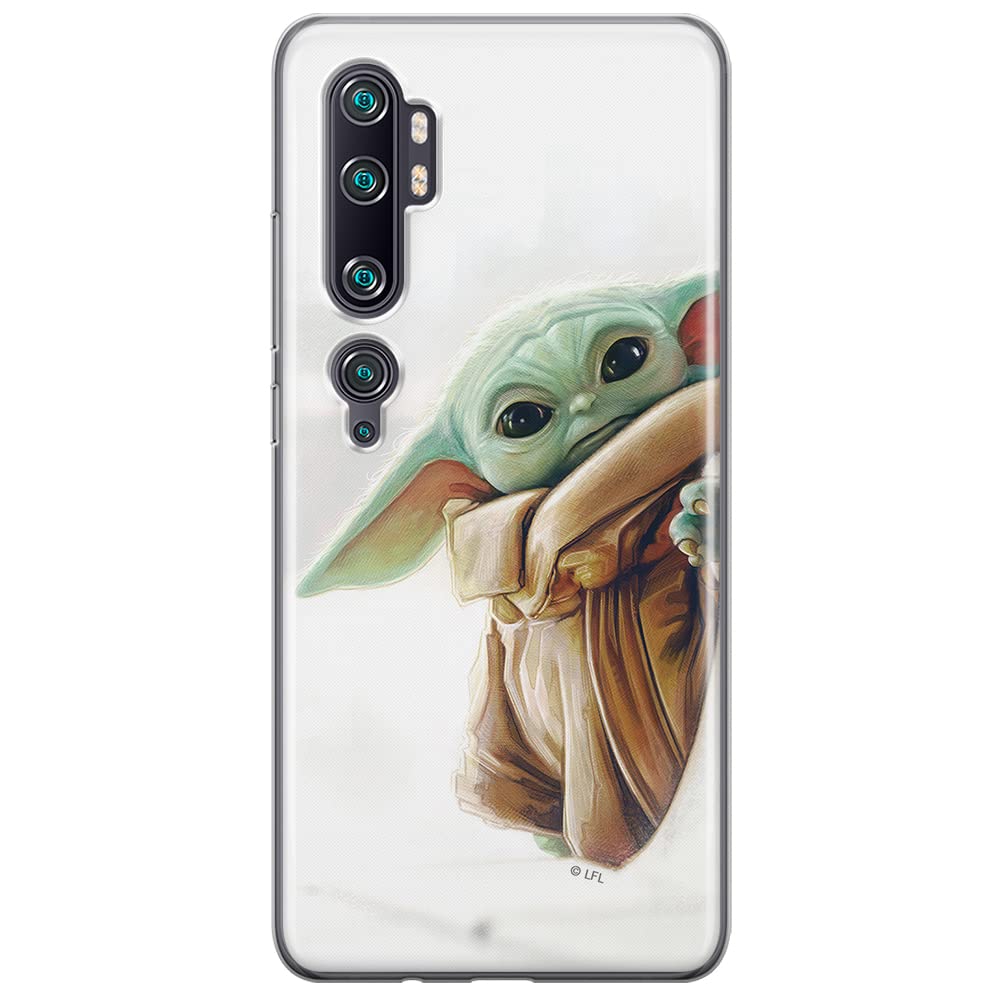ERT GROUP mobile phone case for Xiaomi MI NOTE 10 / MI NOTE 10 PRO original and officially Licensed Star Wars pattern Baby Yoda 016 optimally adapted to the shape of the mobile phone, case made of TPU