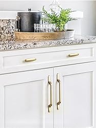 Goo-Ki 6 Pack Champagne Bronze Cabinet Handle