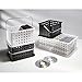 InterDesign 14 by 9 by 5-Inch Basic Basket, Medium, White