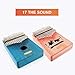 QStyle Kalimba 17 Key Thumb Piano Include Tuning kit Hammer and Study Instruction & Simple Sheet Music Suitable for kids Adult Beginners, Professionals - Perfect Christmas Halloween Gift (unicorn)