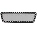 E-Autogrille 04-08 Ford F-150 Front Main Upper Rivet Black Powder Coated Replacement Stainless Steel Mesh Grille Insert (46-0724)