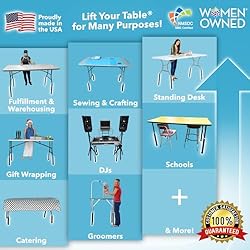 Lift Your Table® Folding Table Risers - Counter