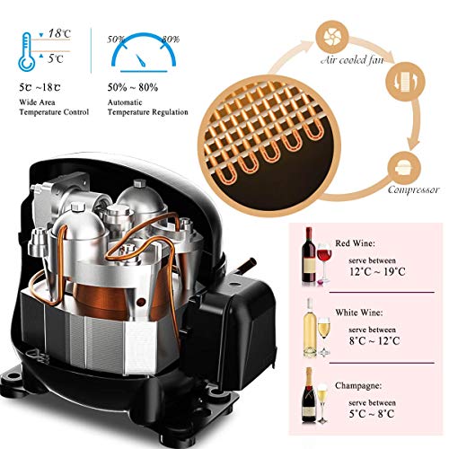4 Sentern+Bottle+Wine+Cooler+Bottles+Black