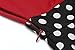 ANGVNS Women's Square Neck Dot Slim Fit A-line Vintage Cocktail Party Dress