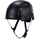 Land Helmets MultiPro Type II Class E Non-Vented Safety Helmet - ANSI Z89.1 Type 2 &amp; OSHA Compliant Hard Hat - 20K Volt Protection