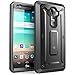 LG G4 Case, SUPCASE Full-Body Rugged Holster Case with Built-in Screen Protector for LG G4 2015 Release, Unicorn Beetle PRO Series - Retail Package (Black/Black)