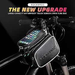 ROCKBROS Bike Bag Waterproof Top Tube Phone Bag