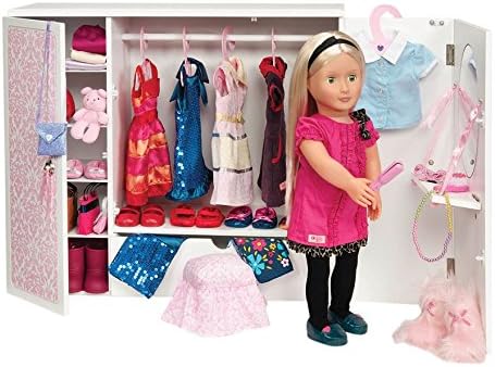 our generation wooden wardrobe