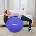 Trideer Exercise Ball (45-85cm) Extra Thick Yoga Ball Chair, Anti-Burst Heavy Duty Stability Ball Supports 2200lbs, Birthing Ball with Quick Pump (Office & Home & Gym)