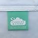 Cuddles & Cribs 1 Pack GOTS Certified Organic Cotton Fitted Crib Sheet - Yellow, Giraffe