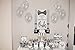 Treasures Gifted Silver Confetti Balloons - Clear Confetti Balloons - 12