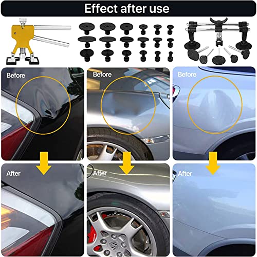 ZEUSFIRE Dent Puller Kit, 42PCS Paintless Dent Repair Kit with Double