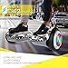 HYPER GOGO Hoverboard, Off Road All Terrain Hoverboards with Bluetooth Speaker, Colorful LED Light Wheels, UL Certified,6.5 inches Self Balancing Scooter,Desert Camo