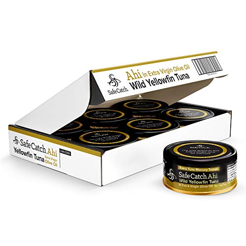 Safe Catch Canned Ahi Wild Yellowfin Tuna In Extra Virgin Olive Oil