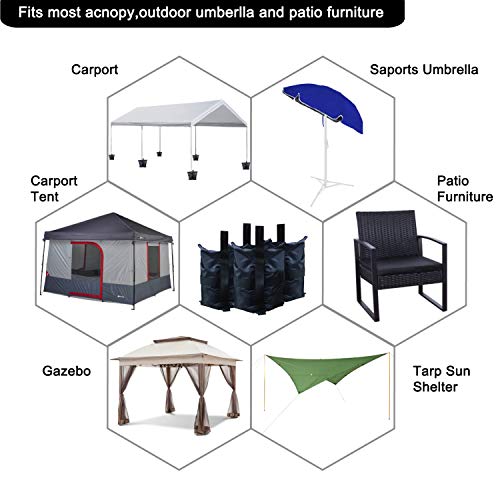 ABCCANOPY Heavy Duty Weight Bags, 115lb Pricepulse