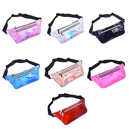 6 Holographic+Fashion+Waterproof+Adjustable+Festival