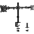 PrimeCables Dual Monitor Mount, Monitor Arm Fit 2 Screens Fully Adjustable Heavy Duty, Dual Monitor Stand Fits Two LCD LED 13