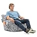 Big Joe Dorm Bean Bag Chair, Zebra