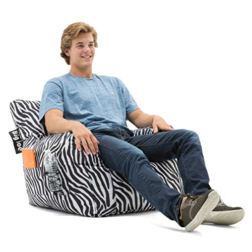 Big Joe Dorm Bean Bag Chair, Zebra Pricepulse