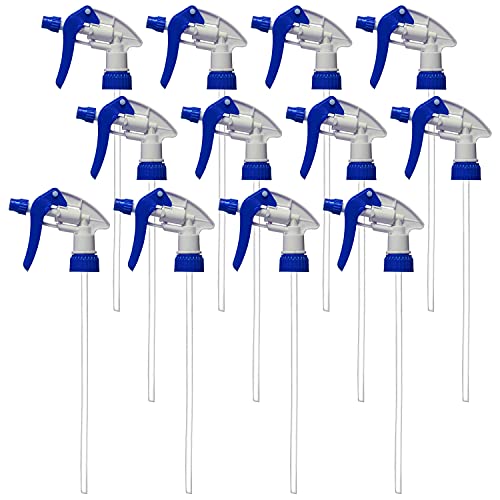 innovi Spray Bottle Nozzle [12 Pack] Replacement Trigger Sprayer With Adjustable Nozzles, Fits