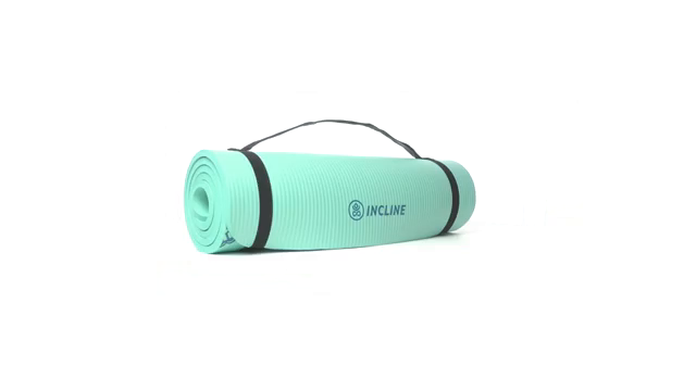 Incline-Fit-Extra-Thick-Exercise-Mat-w-Carrying-Strap-Non-Slip-Comfortable-Workout-Mat-For-Yoga-Pilates-Stretching-Meditation-Floor-Fitness-Exercises
