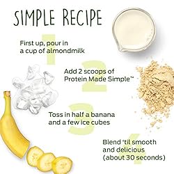 Vega Protein Made Simple, Dark Chocolate, Stevia