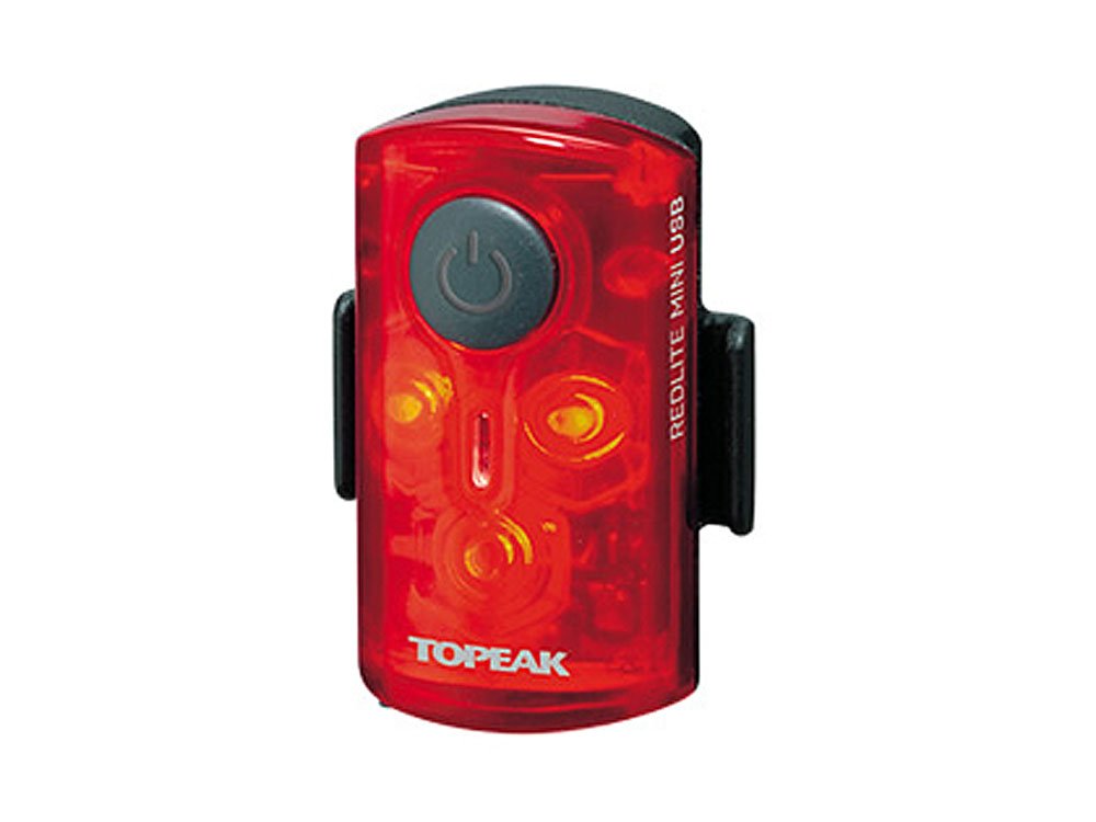 TOPEAK REDLITE Mini USB Security Light Cycling Unisex Adult (Multicolour), One Size