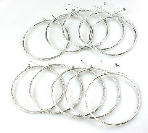 uxcell 10 Pcs 1.77M Length Bike Replaceable Cycling Rear Brake Cable