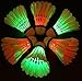LED Badminton, Inngree 6Pack Shuttlecock Dark Night Goose Feather Glow Birdies Lighting For Outdoor Indoor Sports Activities
