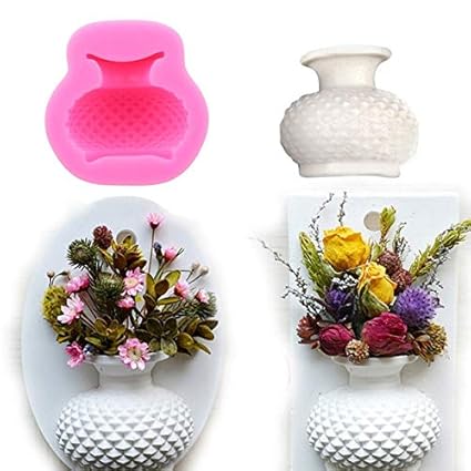 Buy World Beauty S New Flower Vase Shape 3d Silicone Mold Vase